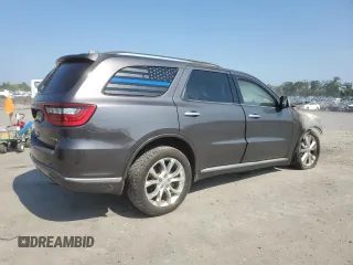 2018 Dodge Durango Citadel with VIN 1C4RDJEG7JC213633, listed as a Copart auction lot 63925525 with Not provided miles and Salvage title. Bid and sale history available at DreamBid. Image 3.
