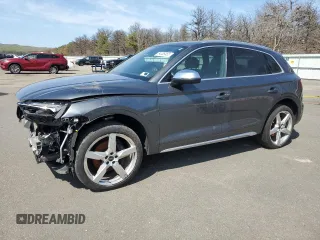 2022 Audi SQ5 Premium z VIN WA1A4AFY4N2137072, wystawiony jako Copart lot #54536465 z przebiegiem 42 036 mil mil oraz Szkoda całkowita • Salvage title. Historia ofert i sprzedaży dostępna na DreamBid. Obrazek 1.