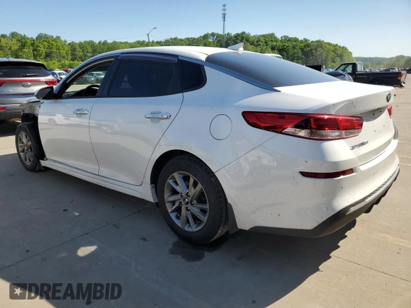 2019 Kia Optima LX z VIN 5XXGT4L30KG312534, wystawiony jako Copart lot #56564075 z przebiegiem 111 012 mil mil oraz Szkoda całkowita • Salvage title. Historia ofert i sprzedaży dostępna na DreamBid. Obrazek 2.