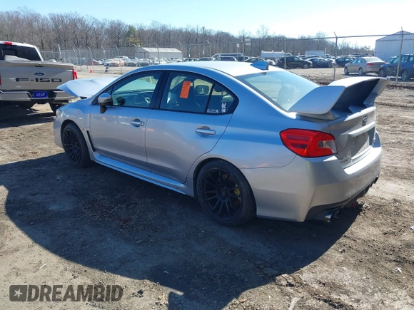 2019 Subaru WRX STI with VIN JF1VA2S69K9809971, listed as a IAAI auction lot 41683787 with 119,591 mi miles. Bid and sale history available at carsss.com. Image 3.