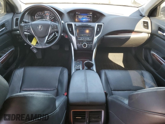 2015 Acura TLX V6 Tech with VIN 19UUB2F54FA013820, listed as a Copart auction lot 46991475 with 103,319 mi miles and Salvage Title. Bid and sale history available at carsss.com. Image 8.