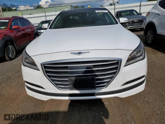 2015 Hyundai Genesis 3.8L with VIN KMHGN4JEXFU073049, listed as a Copart auction lot 68503014 with 113,609 mi miles and Salvage Title. Bid and sale history available at carsss.com. Image 5.