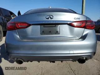 2019 Infiniti Q50 3.0t LUXE with VIN JN1EV7AP2KM512370, listed as a Copart auction lot 83541244 with 101,366 mi miles and Clean Title. Bid and sale history available at carsss.com. Image 6.