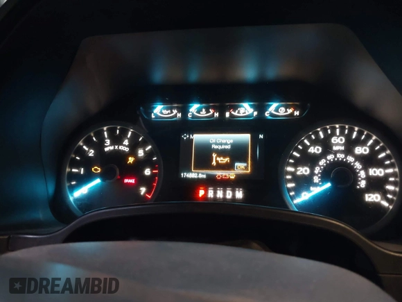 2018 Ford F-150 XL with VIN 1FTFX1EGXJFC55772, listed as a IAAI auction lot 41836766 with 174,882 mi miles and . Bid and sale history available at DreamBid. Image 7.
