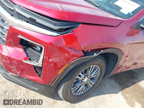 2024 Chevrolet Traverse FWD LT with VIN 1GNERGKS4RJ141560, listed as a IAAI auction lot 41190718 with 8,286 mi miles and . Bid and sale history available at DreamBid. Image 6.