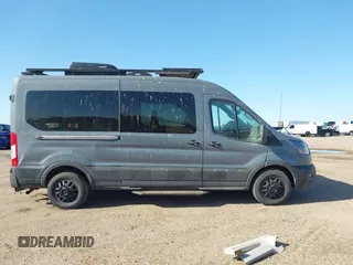 2023 Ford Transit Passenger XL with VIN 1FBAX9CG3PKB41256, listed as a IAAI auction lot 41967907 with 4,743 mi miles and . Bid and sale history available at DreamBid. Image 14.