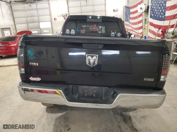 2011 Ram 1500 SLT with VIN 1D7RV1GP0BS647089, listed as a Copart auction lot 43168005 with 262,202 mi miles and Salvage Title. Bid and sale history available at carsss.com. Image 6.