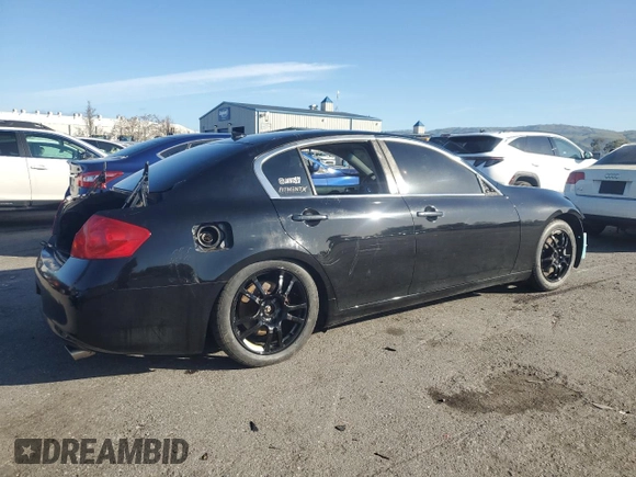 2013 Infiniti G37 Journey with VIN JN1CV6APXDM305861, listed as a Copart auction lot 49513915 with Not Provided miles and Salvage Title. Bid and sale history available at DreamBid. Image 3.