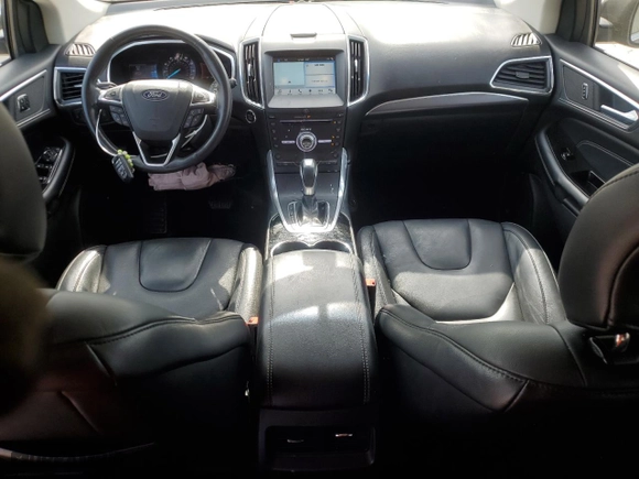 2017 Ford Edge Titanium with VIN 2FMPK3K80HBC69716, listed as a Copart auction lot 44127295 with 105,245 mi miles and Salvage Title. Bid and sale history available at carsss.com. Image 8.