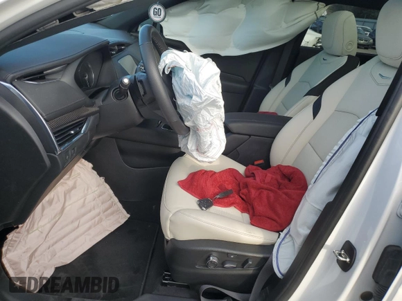 2023 Cadillac XT4 AWD Sport with VIN 1GYFZFR44PF226309, listed as a Copart auction lot 45633774 with 1,915 mi miles. Bid and sale history available at carsss.com. Image 7.