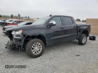 2024 Chevrolet Silverado 1500 LT with VIN 3GCPDKEK2RG420277, listed as a Copart auction lot 50235965 with 9,639 mi miles and Salvage Title. Bid and sale history available at carsss.com. Image 1.