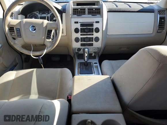 2009 Mercury Mariner with VIN 4M2CU91G29KJ09086, listed as a Copart auction lot 41342835 with 200,207 mi miles and Clean title. Bid and sale history available at DreamBid. Image 8.