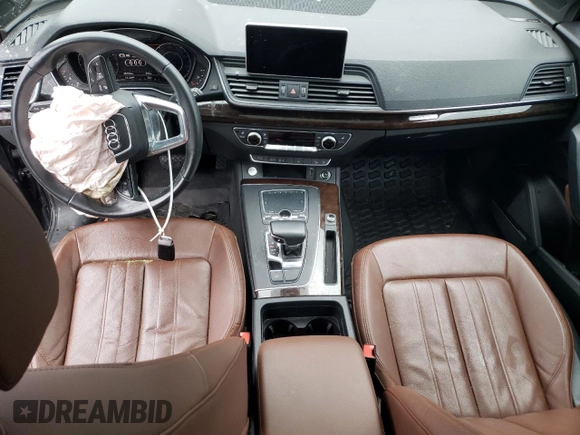 2019 Audi Q5 Premium Plus with VIN WA1BNAFY0K2072122, listed as a Copart auction lot 38533103 with 36,762 mi miles. Bid and sale history available at carsss.com. Image 8.