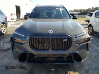 2024 BMW X7 M60i with VIN 5UX33EM00R9V42847, listed as a Copart auction lot 46498875 with 6,310 mi miles and Salvage Title. Bid and sale history available at carsss.com. Image 5.