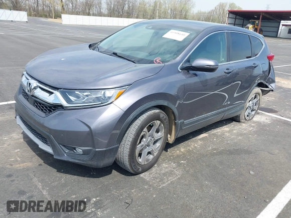 2017 Honda CR-V EX-L with VIN 7FARW1H89HE002384, listed as a IAAI auction lot 41908640 with 131,229 mi miles. Bid and sale history available at carsss.com. Image 17.