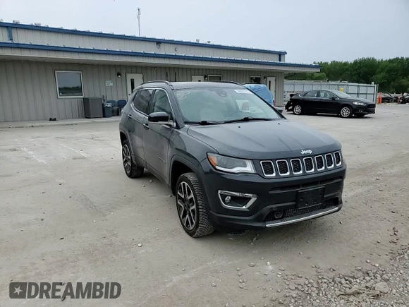 2018 Jeep Compass Limited with VIN 3C4NJDCB4JT369259, listed as a Copart auction lot 59926785 with 65,384 mi miles and Clean title. Bid and sale history available at DreamBid. Image 14.