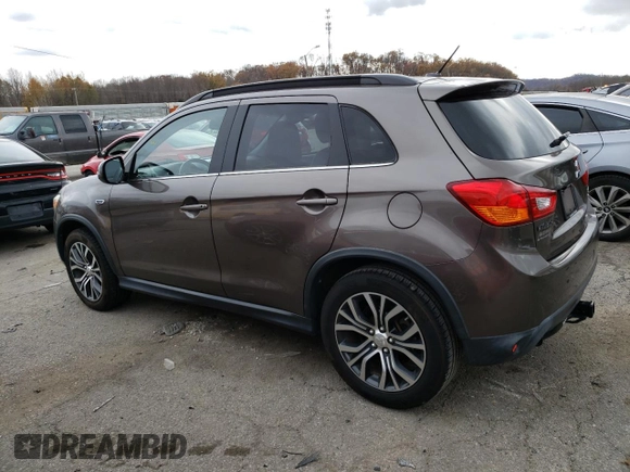 2016 Mitsubishi Outlander Sport 2.4 SEL with VIN JA4AP4AW7GZ055796, listed as a Copart auction lot 81664334 with 68,922 mi miles and Salvage Title. Bid and sale history available at carsss.com. Image 2.