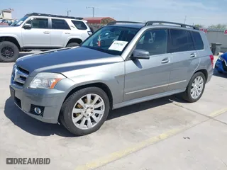 2011 Mercedes-Benz GLK-Class GLK 350 with VIN WDCGG5GB5BF598255, listed as a IAAI auction lot 41803467 with 104,264 mi miles. Bid and sale history available at carsss.com. Image 2.