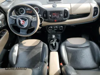 2015 FIAT 500L Lounge with VIN ZFBCFACH3FZ034699, listed as a Copart auction lot 46993955 with 66,238 mi miles and Salvage Title. Bid and sale history available at carsss.com. Image 8.