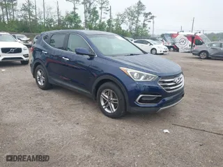2017 Hyundai Santa Fe Sport 2.4L with VIN 5XYZT3LB8HG491548, listed as a IAAI auction lot 41926176 with 85,949 mi miles. Bid and sale history available at carsss.com. Image 1.