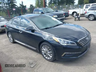2015 Hyundai Sonata Limited with VIN 5NPE34AF3FH016440, listed as a IAAI auction lot 42057243 with 113,324 mi miles and . Bid and sale history available at carsss.com. Image 1.