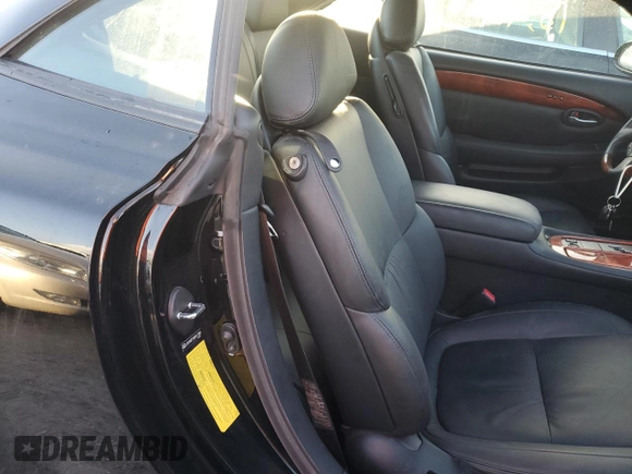 2008 Lexus SC 430 z VIN JTHFN45Y589017268, wystawiony jako Copart lot #77182644 z przebiegiem 18 931 mil mil oraz Nie do naprawy • Non repairable. Historia ofert i sprzedaży dostępna na DreamBid. Obrazek 10.