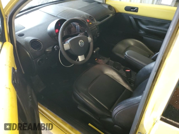 2006 Volkswagen Beetle with VIN 3VWRW31C76M422544, listed as a Copart auction lot 56931655 with 132,207 mi miles and Salvage title. Bid and sale history available at DreamBid. Image 8.