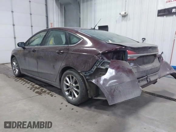 2017 Ford Fusion SE with VIN 3FA6P0H73HR104362, listed as a IAAI auction lot 41443826 with 126,669 mi miles. Bid and sale history available at carsss.com. Image 3.