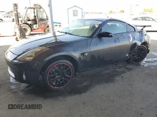 2004 Nissan 350Z Enthusiast z VIN JN1AZ34D24T165676, wystawiony jako Copart lot #57644665 z przebiegiem 162 784 mil mil oraz Szkoda całkowita • Salvage title. Historia ofert i sprzedaży dostępna na DreamBid. Obrazek 1.