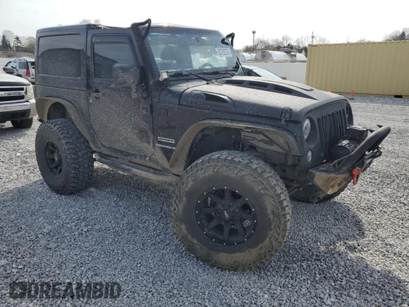 2016 Jeep Wrangler Sport with VIN 1C4AJWAG3GL223139, listed as a Copart auction lot 53782275 with 96,640 mi miles and Salvage Title. Bid and sale history available at carsss.com. Image 4.