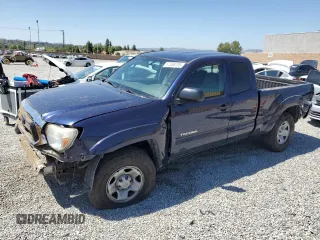 2012 Toyota Tacoma PreRunner with VIN 5TFTU4GN1CX017878, listed as a Copart auction lot 57358705 with 202,233 mi miles and Salvage title. Bid and sale history available at DreamBid. Image 1.