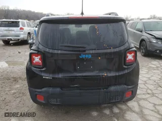2017 Jeep Renegade Altitude with VIN ZACCJABH0HPG05936, listed as a Copart auction lot 86924814 with 0 mi miles and Salvage Title. Bid and sale history available at carsss.com. Image 6.