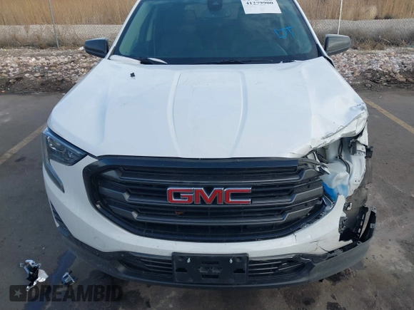 2021 GMC Terrain SLE with VIN 3GKALTEV2ML395538, listed as a IAAI auction lot 41279900 with 37,590 mi miles and . Bid and sale history available at carsss.com. Image 12.