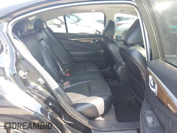 2014 Infiniti Q50 Sport with VIN JN1BV7AP0EM678832, listed as a IAAI auction lot 42370598 with 126,871 mi miles and . Bid and sale history available at DreamBid. Image 8.