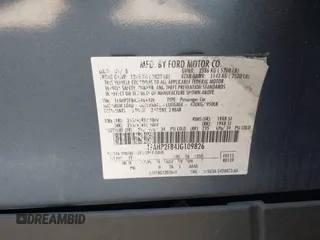 2018 Ford Taurus Limited с VIN 1FAHP2F84JG109826, выставлен на аукционе IAAI как лот 42465618 с пробегом 87 955 миль миль и . История ставок и продаж доступна на DreamBid. Изображение 9.