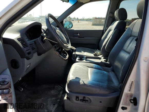 2002 Kia Sedona LX with VIN KNDUP131X26207597, listed as a Copart auction lot 81381054 with 0 mi miles and Clean Title. Bid and sale history available at carsss.com. Image 7.