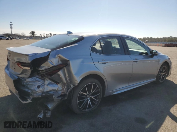 2021 Toyota Camry SE Nightshade with VIN 4T1G11AK5MU465451, listed as a Copart auction lot 48174715 with 72,519 mi miles and Salvage Title. Bid and sale history available at carsss.com. Image 3.