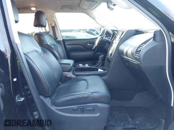 2021 Infiniti QX80 Luxe with VIN JN8AZ2AE2M9269235, listed as a IAAI auction lot 41340475 with 118,099 mi miles and . Bid and sale history available at DreamBid. Image 5.