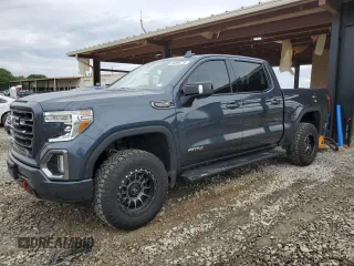 2021 GMC Sierra 1500 AT4 with VIN 1GTP9EEL2MZ233867, listed as a Copart auction lot 54896775 with 47,389 mi miles and Salvage title. Bid and sale history available at DreamBid. Image 1.