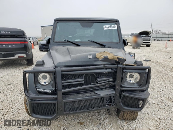 2018 Mercedes-Benz G 63 AMG with VIN WDCYC7DH3JX295570, listed as a Copart auction lot 44415945 with 48,588 mi miles and Salvage title. Bid and sale history available at DreamBid. Image 5.