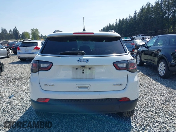 2022 Jeep Compass Latitude Lux with VIN 3C4NJDFB6NT164933, listed as a IAAI auction lot 42116735 with 55,397 mi miles and . Bid and sale history available at DreamBid. Image 16.