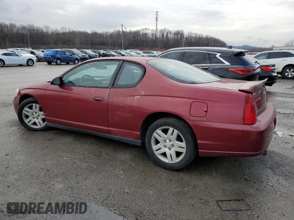 2006 Chevrolet Monte Carlo LT 3.9L z VIN 2G1WK151069170409, wystawiony jako Copart lot #85501804 z przebiegiem 277 922 mil mil oraz Szkoda całkowita • Salvage title. Historia ofert i sprzedaży dostępna na DreamBid. Obrazek 2.