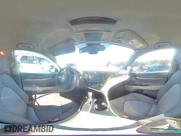 2019 Toyota Camry LE with VIN 4T1B11HK0KU719418, listed as a Copart auction lot 41380975 with 56,937 mi miles and Salvage Title. Bid and sale history available at carsss.com. Image 12.