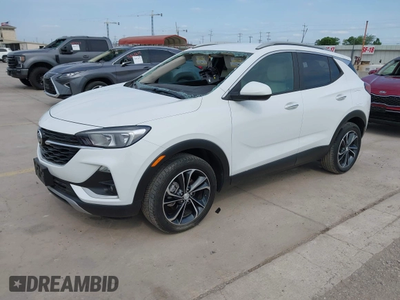 2020 Buick Encore GX Select with VIN KL4MMDSL0LB131551, listed as a IAAI auction lot 42023982 with 28,528 mi miles and . Bid and sale history available at DreamBid. Image 19.