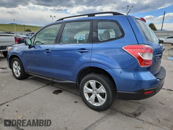 2015 Subaru Forester 2.5i with VIN JF2SJABC8FH469173, listed as a Copart auction lot 53573965 with 103,926 mi miles and Salvage Title. Bid and sale history available at carsss.com. Image 2.