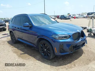 2024 BMW X3 xDrive30i z VIN 5UX53DP04R9W06161, wystawiony jako IAAI lot #42157682 z przebiegiem 10 900 mil mil oraz . Historia ofert i sprzedaży dostępna na DreamBid. Obrazek 1.