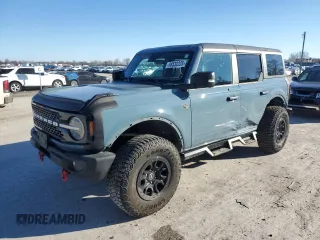 2022 Ford Bronco with VIN 1FMEE5DPXNLB41865, listed as a Copart auction lot 88532235 with 44,694 mi miles and Salvage Title. Bid and sale history available at DreamBid. Image 1.