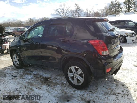 2021 Chevrolet Trax LS with VIN KL7CJNSB8MB334645, listed as a Copart auction lot 42626385 with 69,959 mi miles and Salvage Title. Bid and sale history available at carsss.com. Image 2.