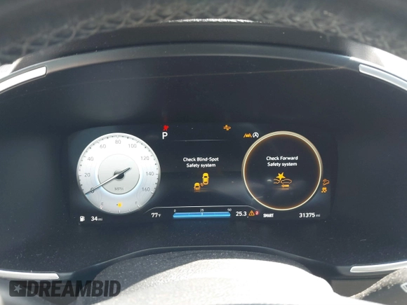 2023 Hyundai Santa Fe SEL with VIN 5NMS3DAJXPH568006, listed as a IAAI auction lot 41897908 with 31,375 mi miles and . Bid and sale history available at DreamBid. Image 16.