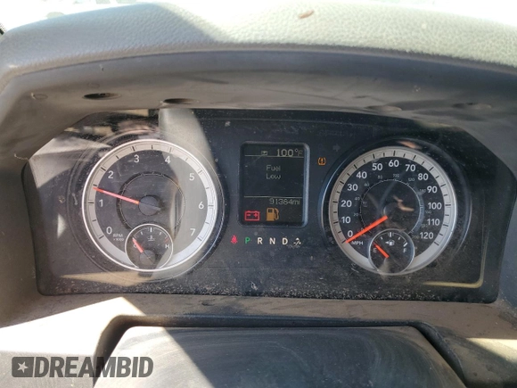 2016 Ram 2500 Tradesman with VIN 3C6TR5CJ3GG187770, listed as a Copart auction lot 56230815 with 91,384 mi miles and Salvage title. Bid and sale history available at DreamBid. Image 9.